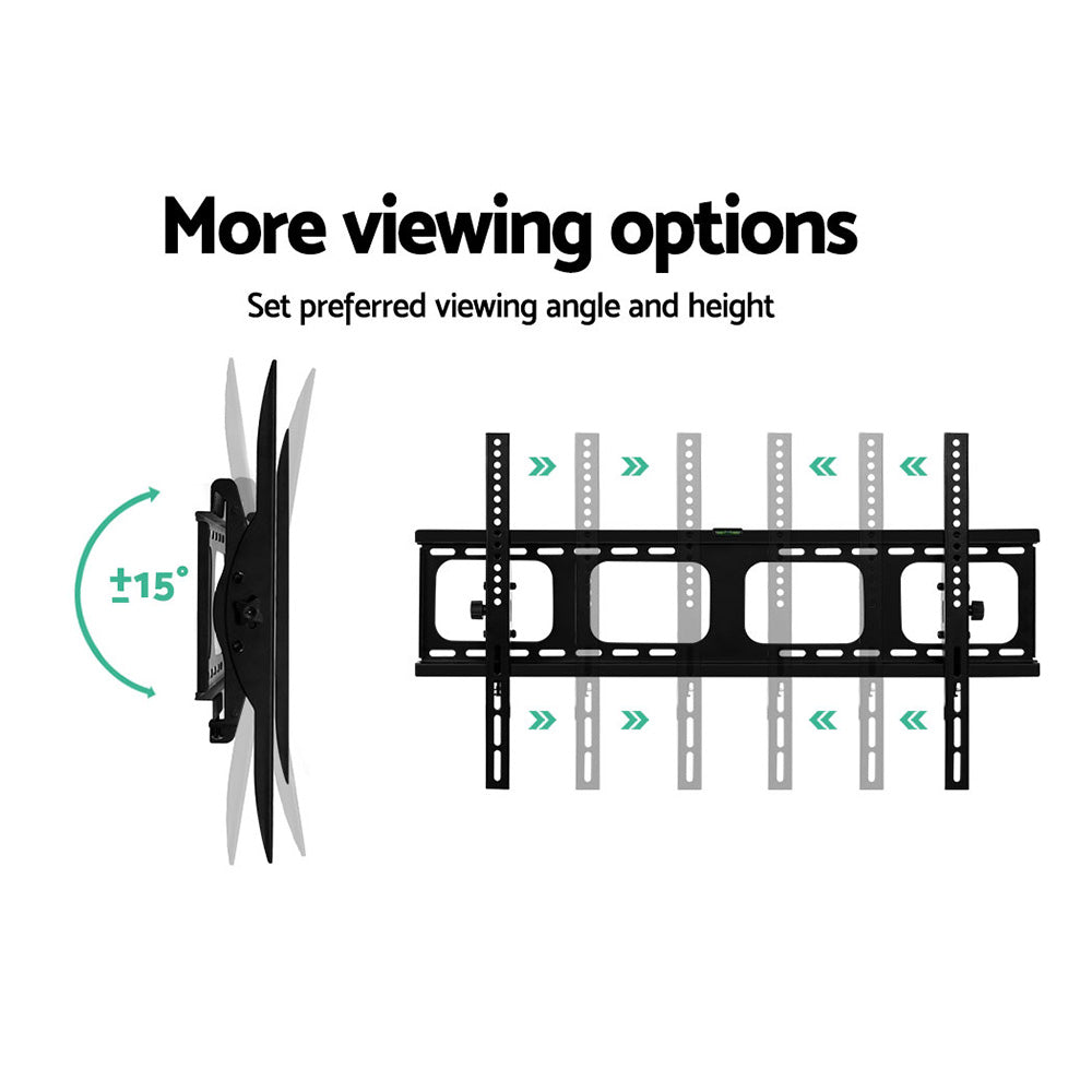 Artiss TV Wall Mount Bracket for 42"-90" LED LCD TVs Tilt Slim Flat Low Profile 5