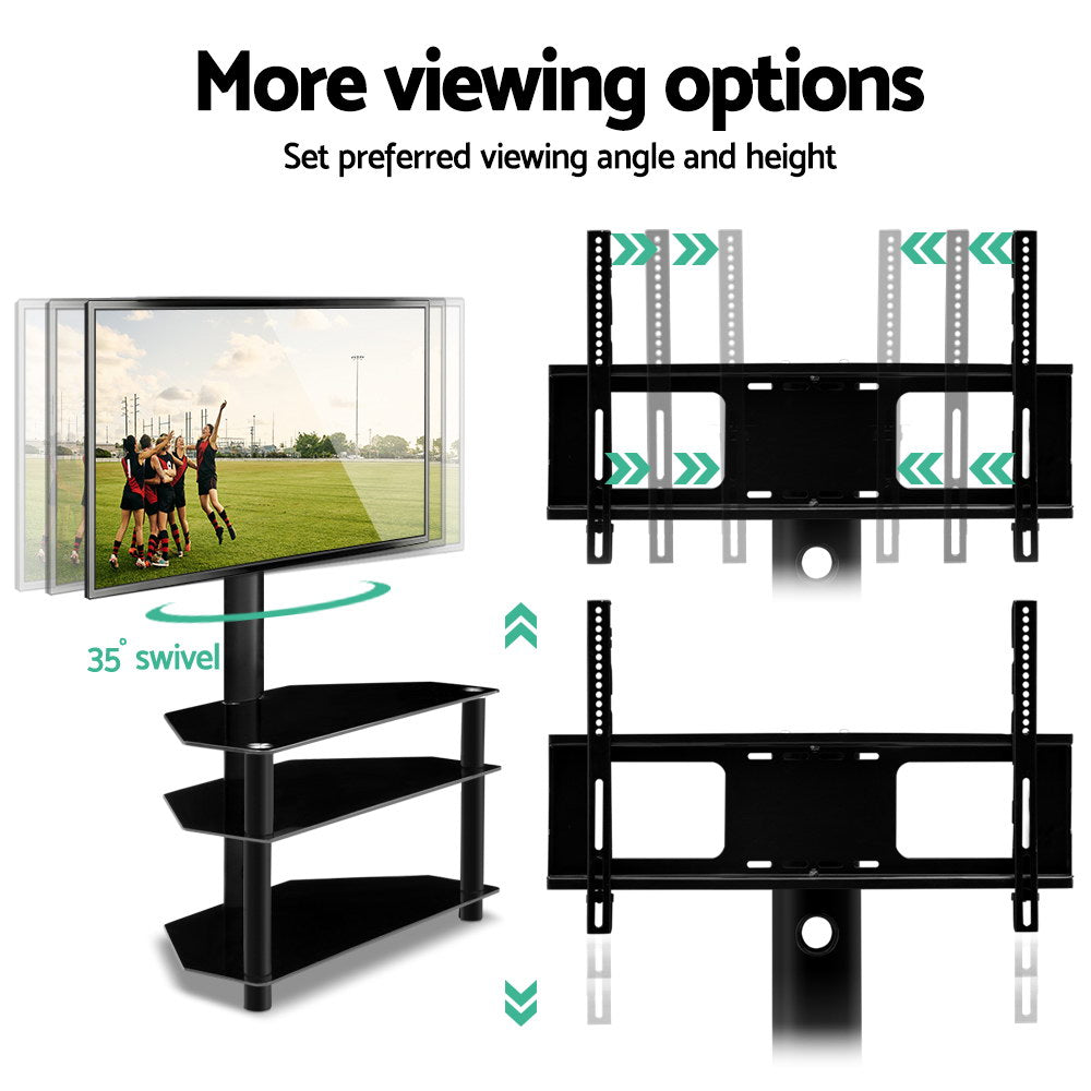 Artiss TV Stand Mount Bracket for 32"-60" LED LCD 3 Tiers Storage Floor Shelf 7