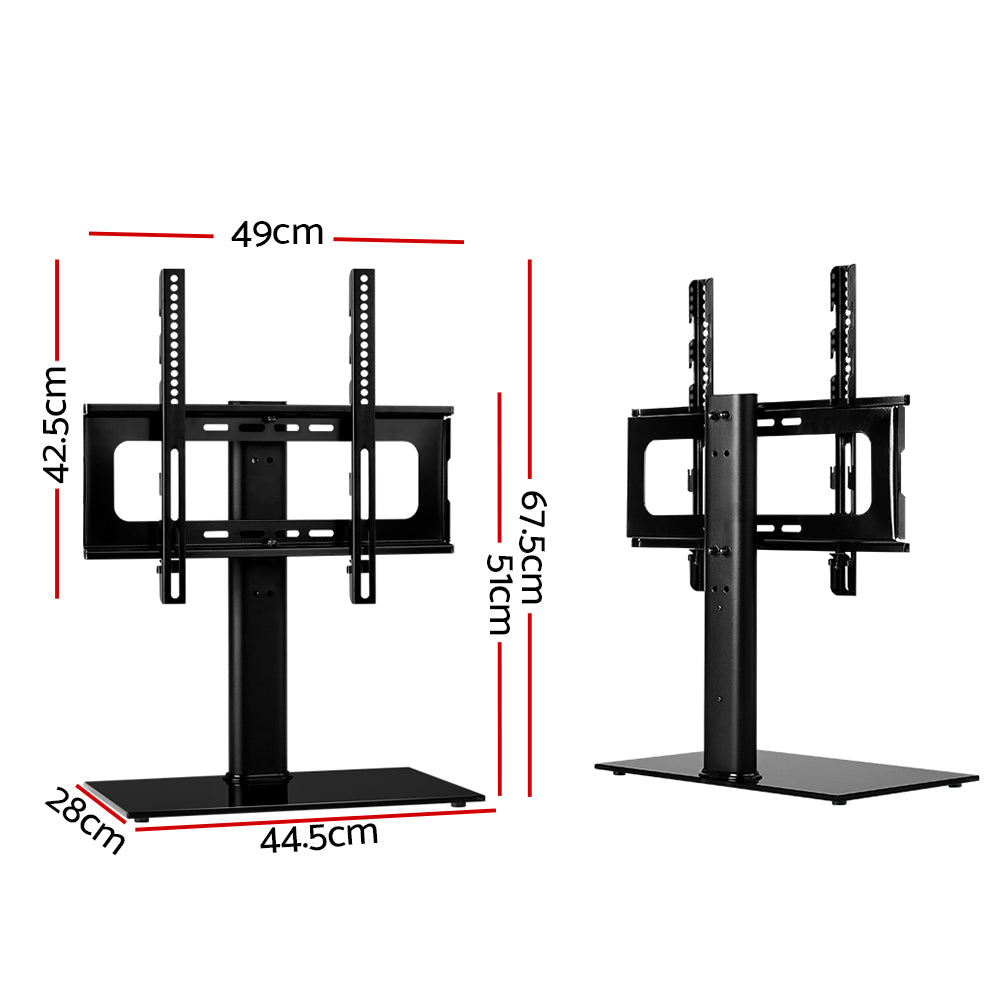 Artiss TV Stand Mount Bracket for 32"-55" LED LCD Swivel Tabletop Desktop Plasma 4