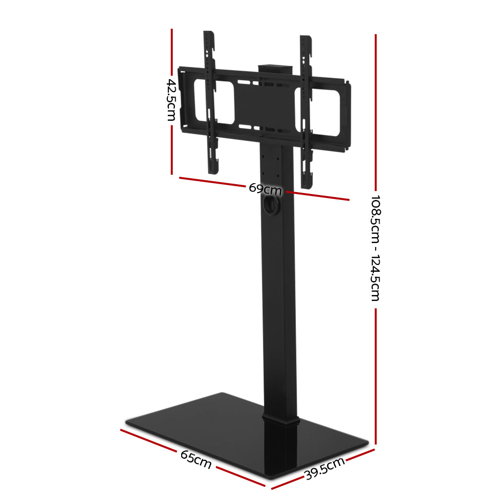 Artiss TV Stand Mount Bracket for 32"-70" LED LCD Glass Storage Floor Shelf 4