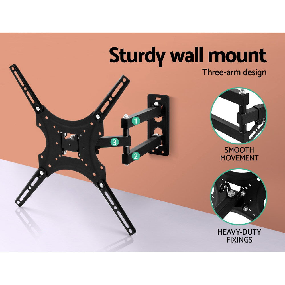 Artiss TV Wall Mount Bracket for 24"-50" LED LCD TVs Full Motion Strong Arms 5