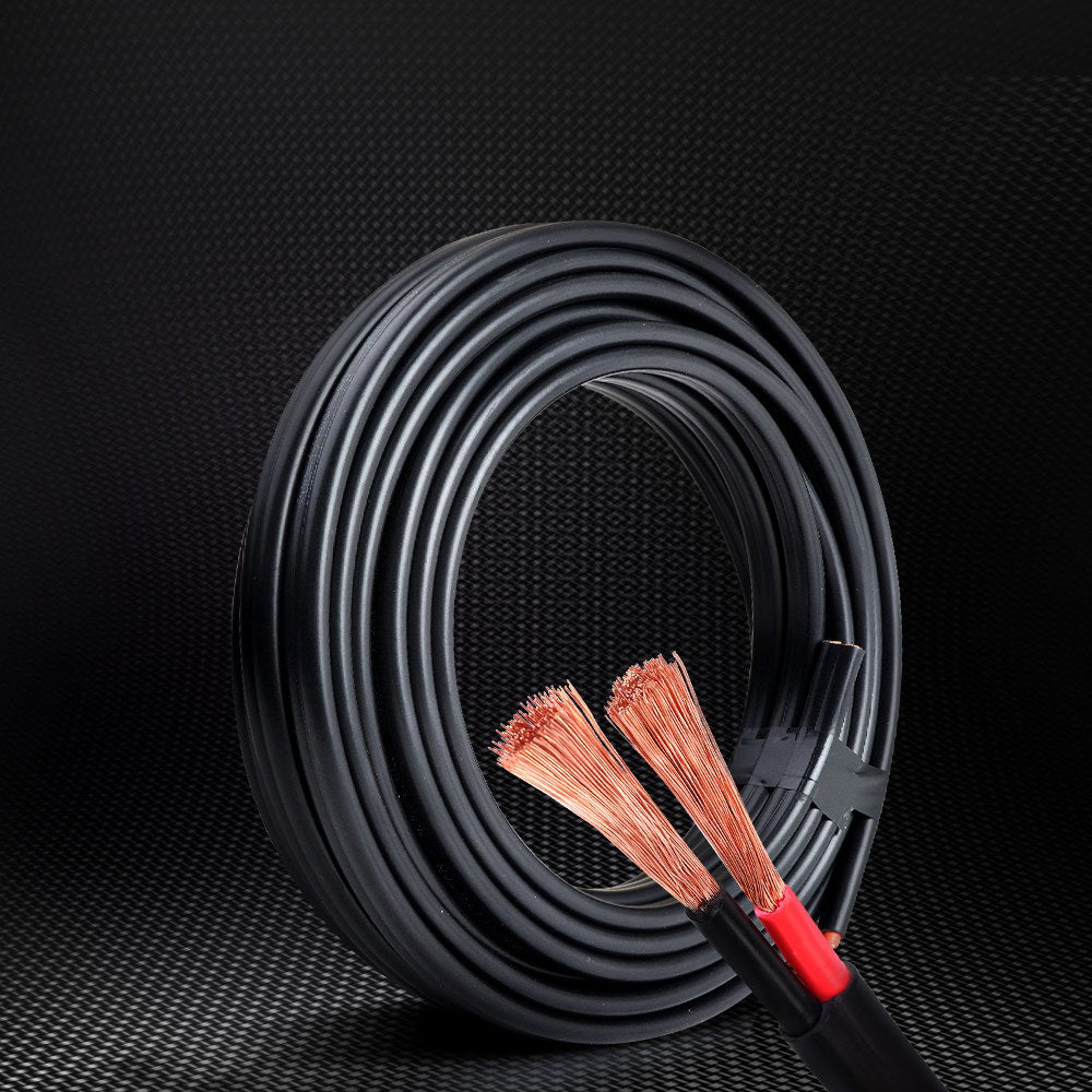 Giantz 8B&S 10M Twin Core Wire Electrical Cable Extension Car 450V 2 Sheath 8