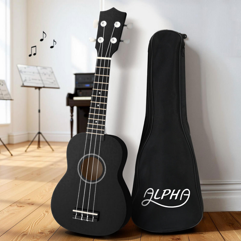 Alpha Ukulele 21 Inch Basswood Beginner 7