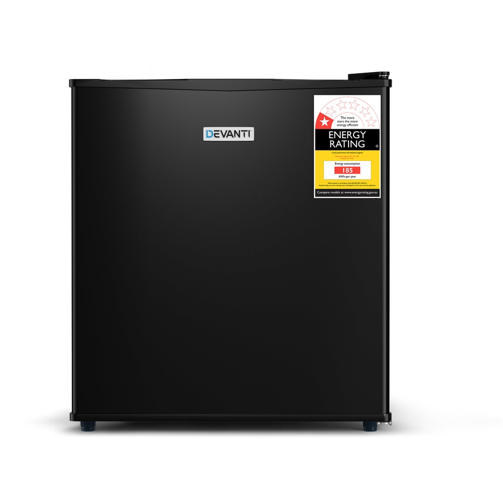 Devanti 31L Small Upright Freezer Vertical Freezer Black 3