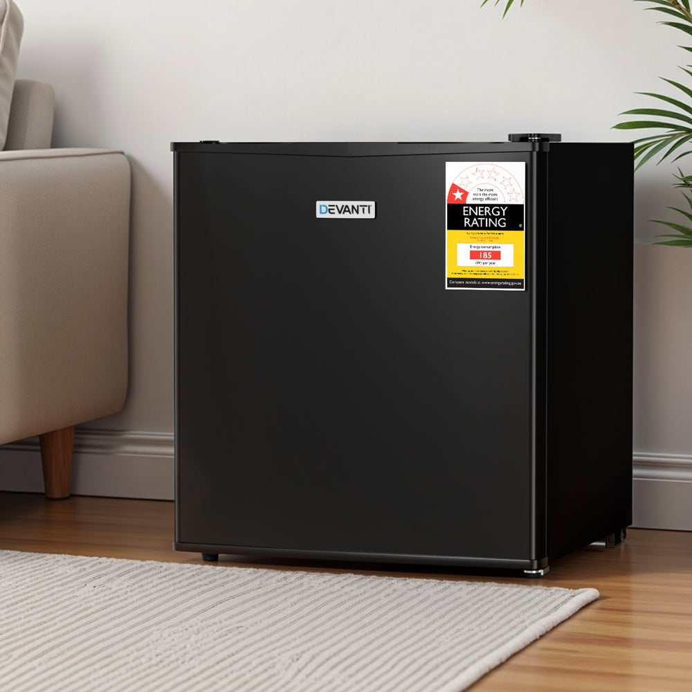 Devanti 31L Small Upright Freezer Vertical Freezer Black 5