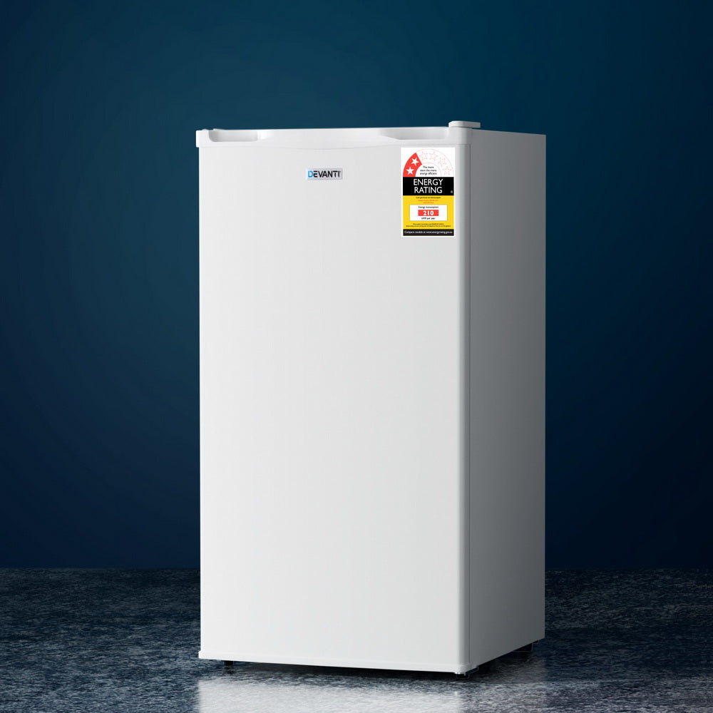 Devanti 81L Upright Freezer Fridge White 6