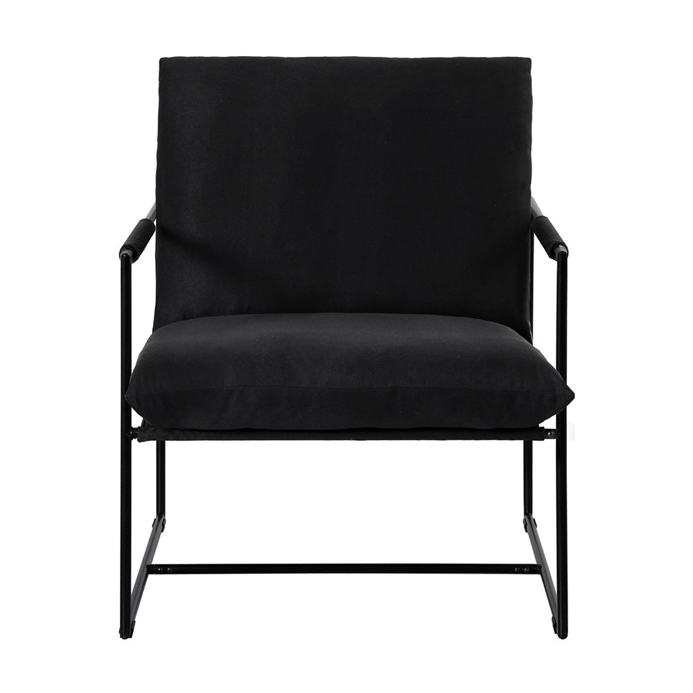 Artiss Armchair Lounge Chair Sling Black 3