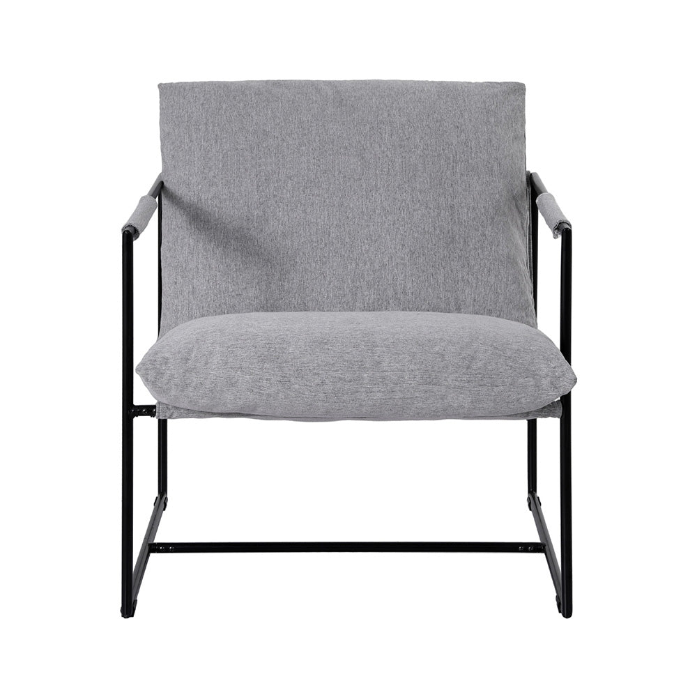 Artiss Armchair Lounge Chair Sling Grey 3