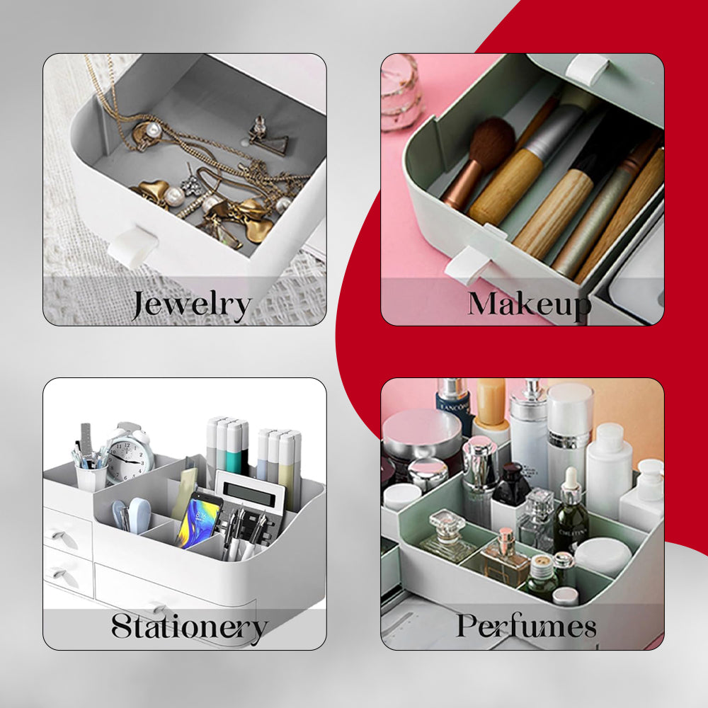 Fashyni Cosmetic Skincare Storage Box with Drawers 3