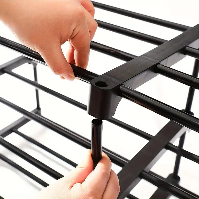 Hivvago 6 Tiers Shoe Rack Storage Organizer Shelf Adjustable Space Saver 8