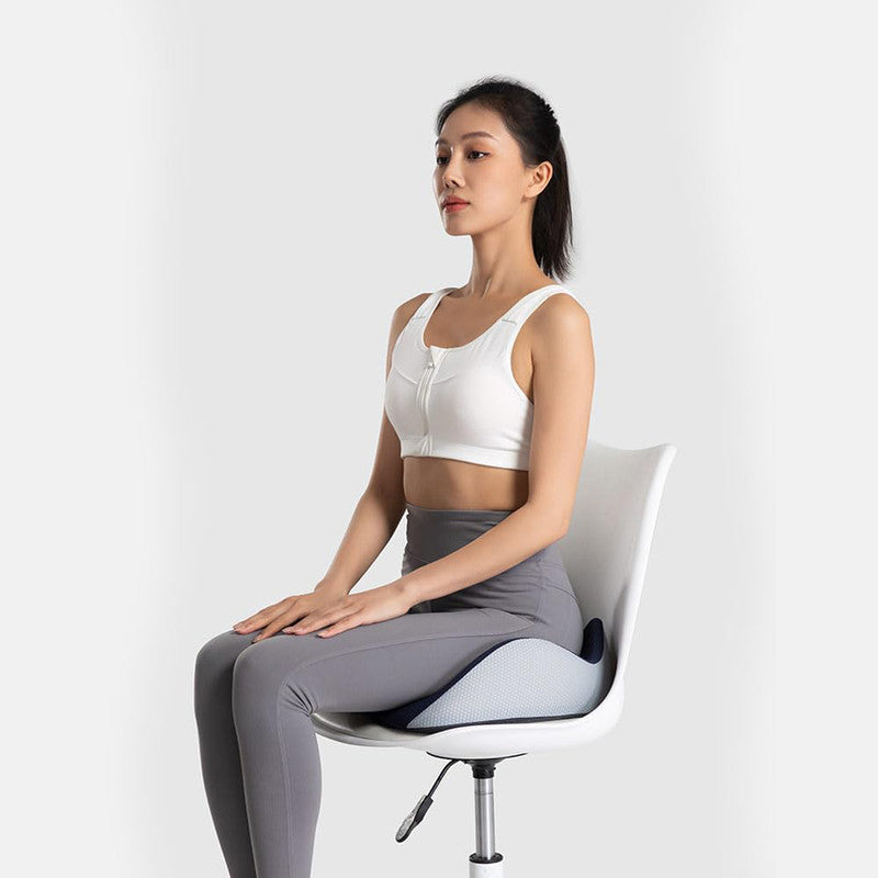 Hivvago Memory Foam Seat Cushion – Ergonomic Support for Office, Car & Home, Grey 9