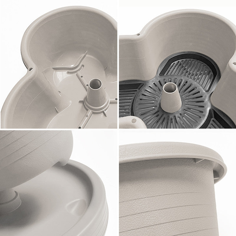 Hivvago 5-Tier Vertical Garden Planter – Stackable Indoor/Outdoor Pot with Wheel Base 6