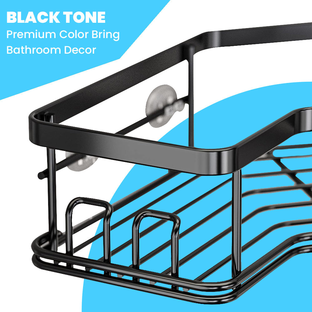 Hivvago Stainless Steel Bathroom Organizer Shelves 5