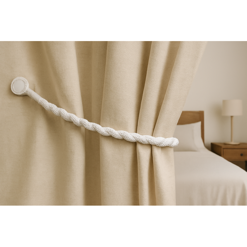 Magnetic weaved rope tieback Off White 3