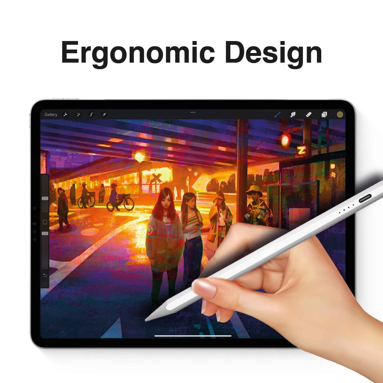 Laser Active Stylus for iPad White 3