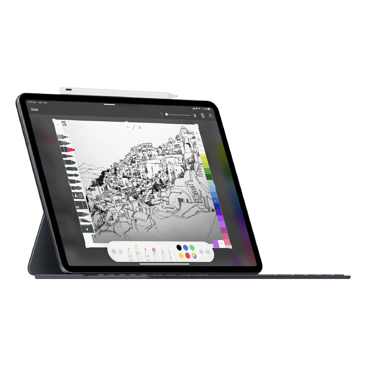 Laser Active Stylus for iPad White 10