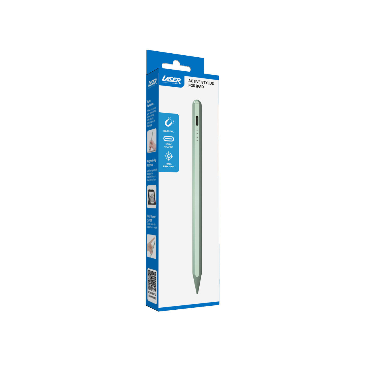 Laser Active Stylus Pen for iPad - Green 8