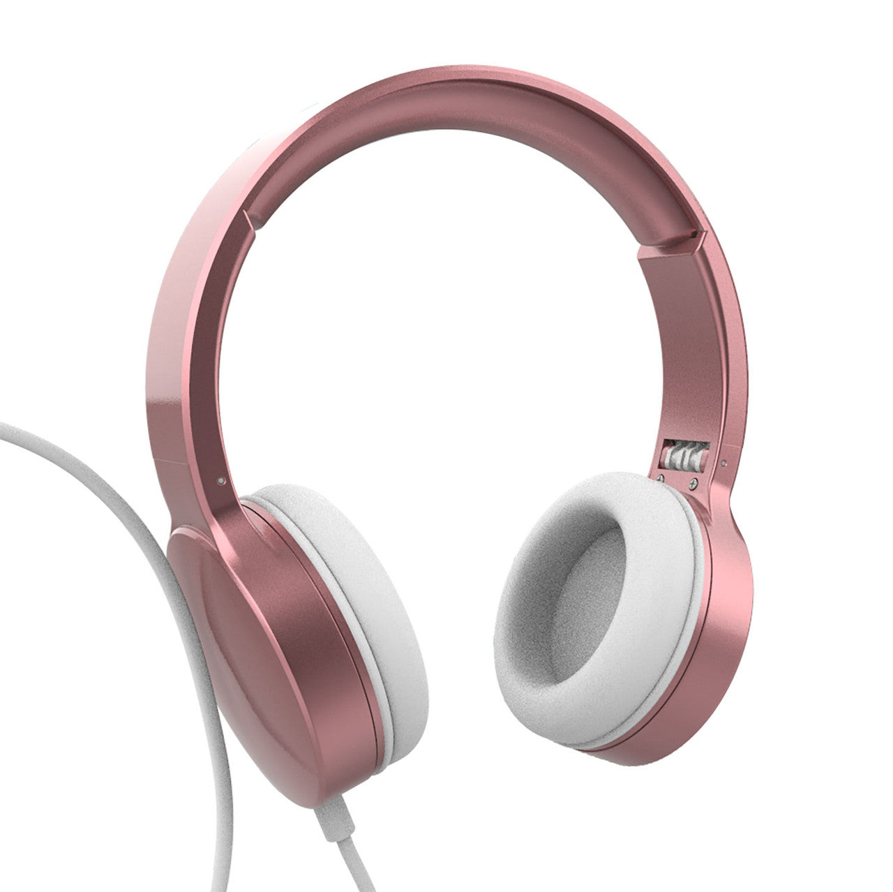 Laser Wired Headphones with 40mm Drivers Rose Gold 4