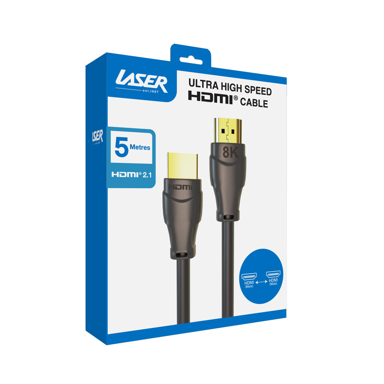 Laser Ultra High Speed HDMI Cable 8K 5M 7