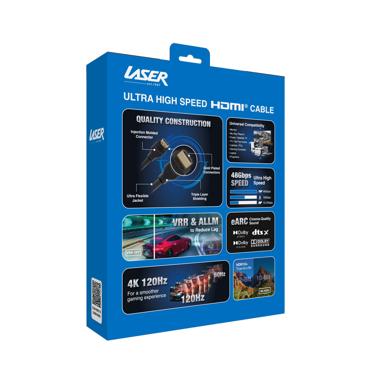 Laser Ultra High Speed HDMI Cable 8K 5M 8