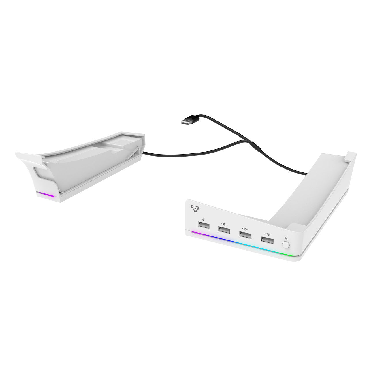 Laser Gaming PS5 Slim RGB Horizontal Stand with 4 USB Ports 6