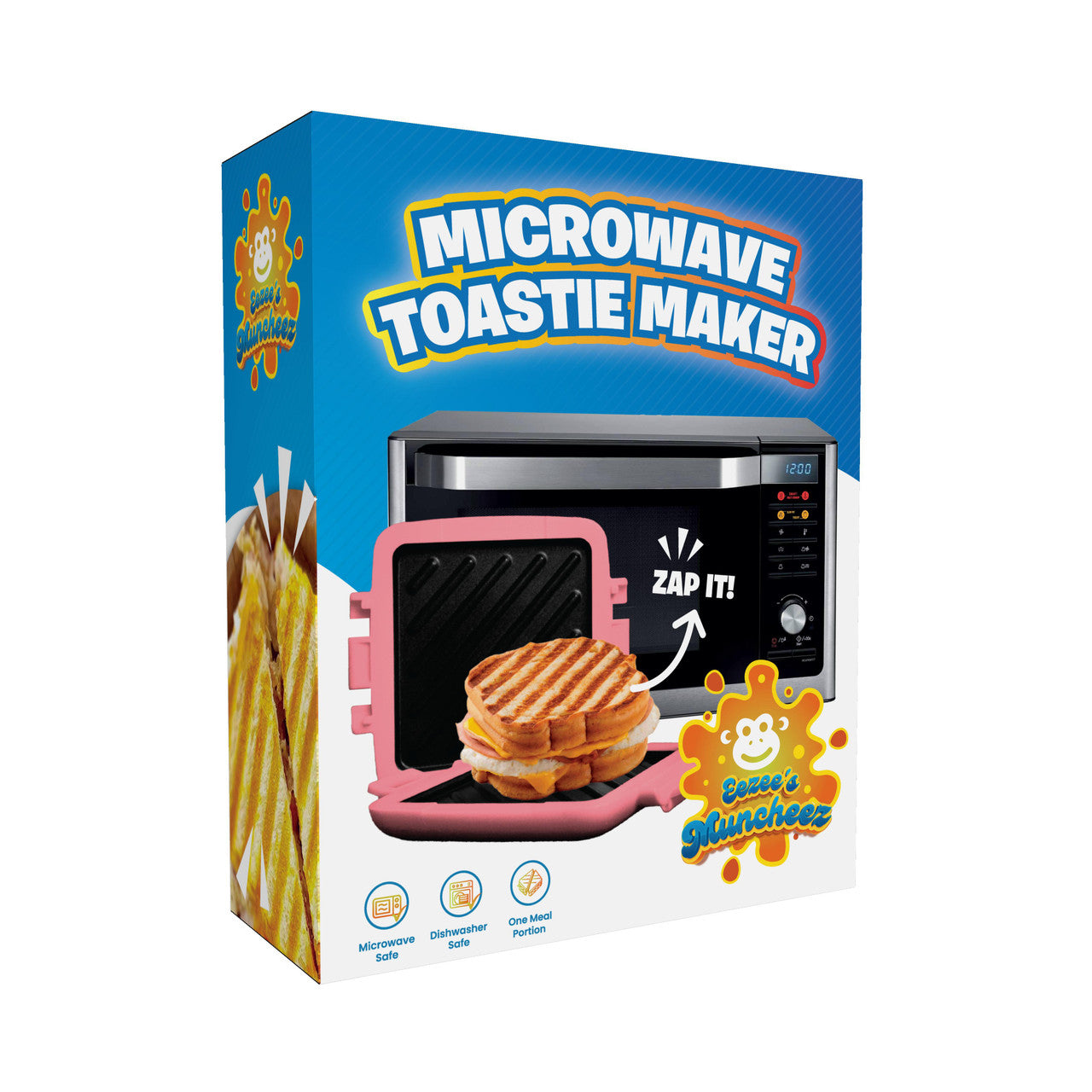 Laser Microwave Toastie Maker Flamingo Pink 11