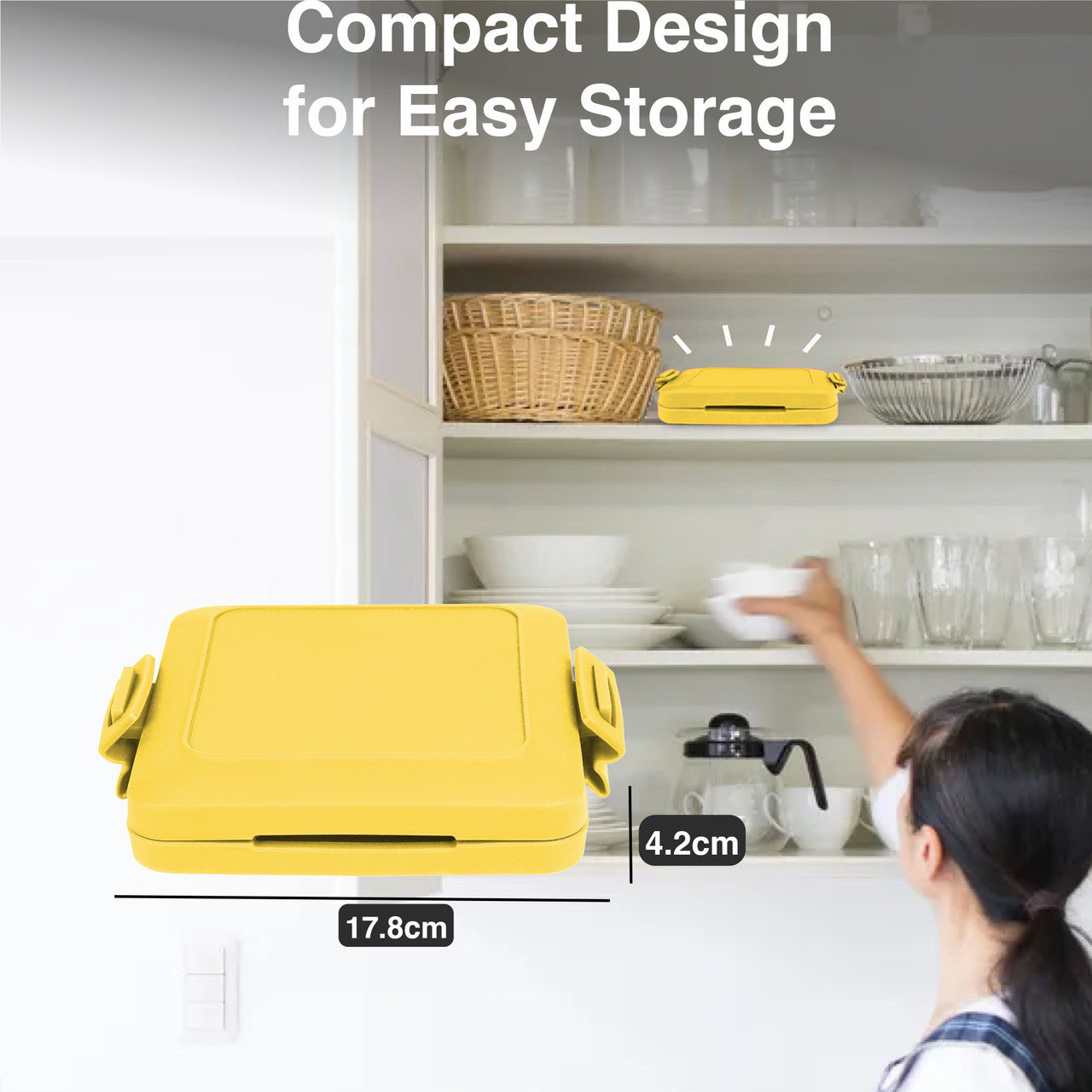 Laser Microwave Toastie Maker Smiley Face 5