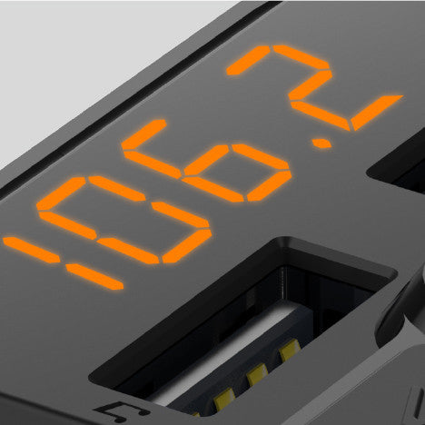Laser FM Transmitter Handsfree USB Charger 5