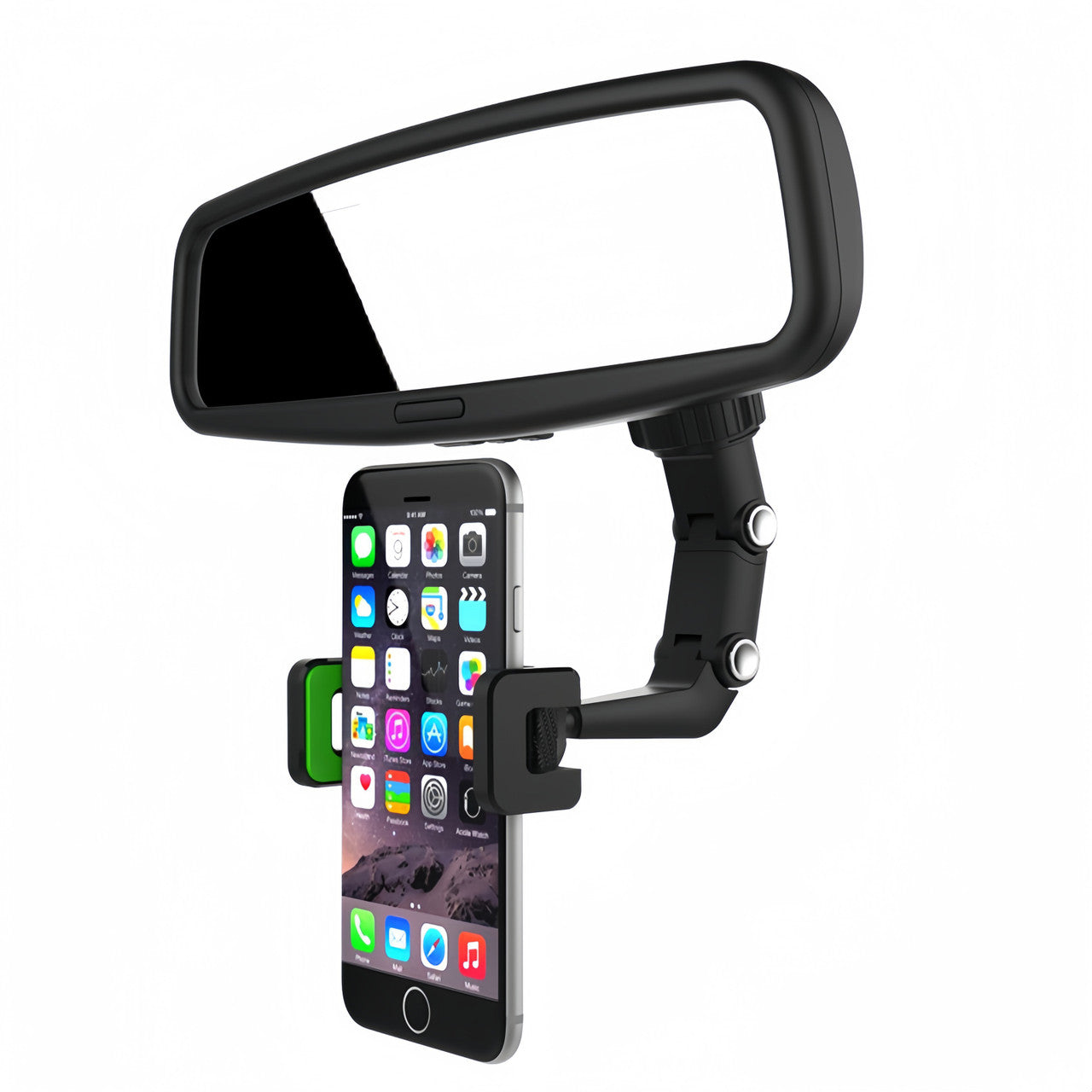 Laser Phone Holder Rear Vision Mirror Mount 3