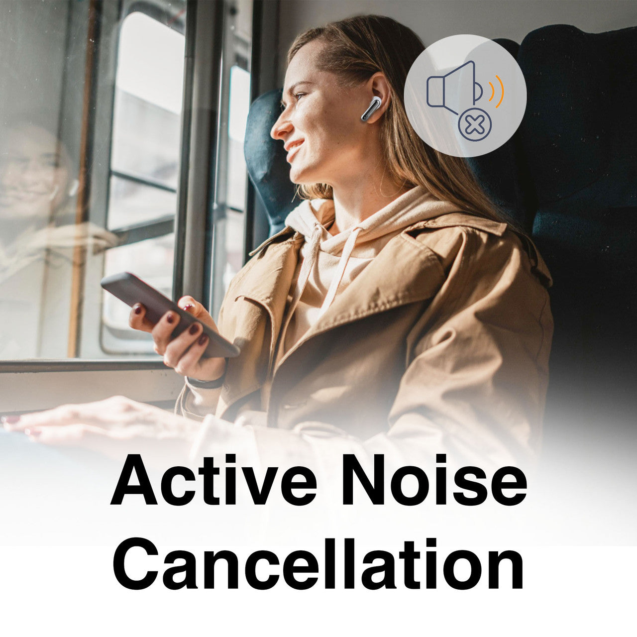 Laser Noise Cancelling TWS Earbuds Silver 5