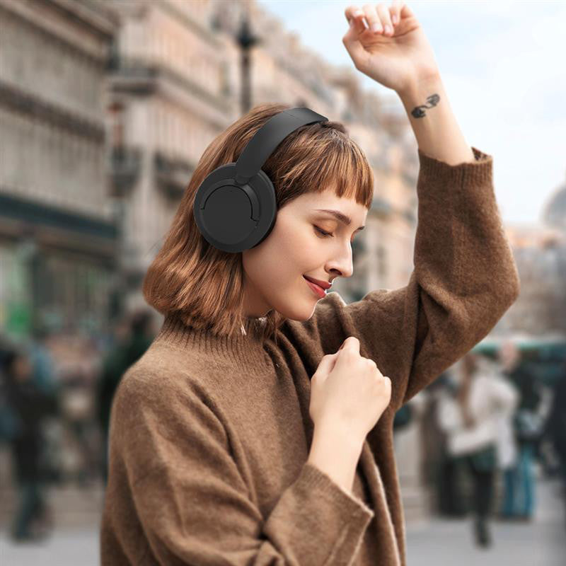 Laser ANC Bluetooth Headphones Black 7