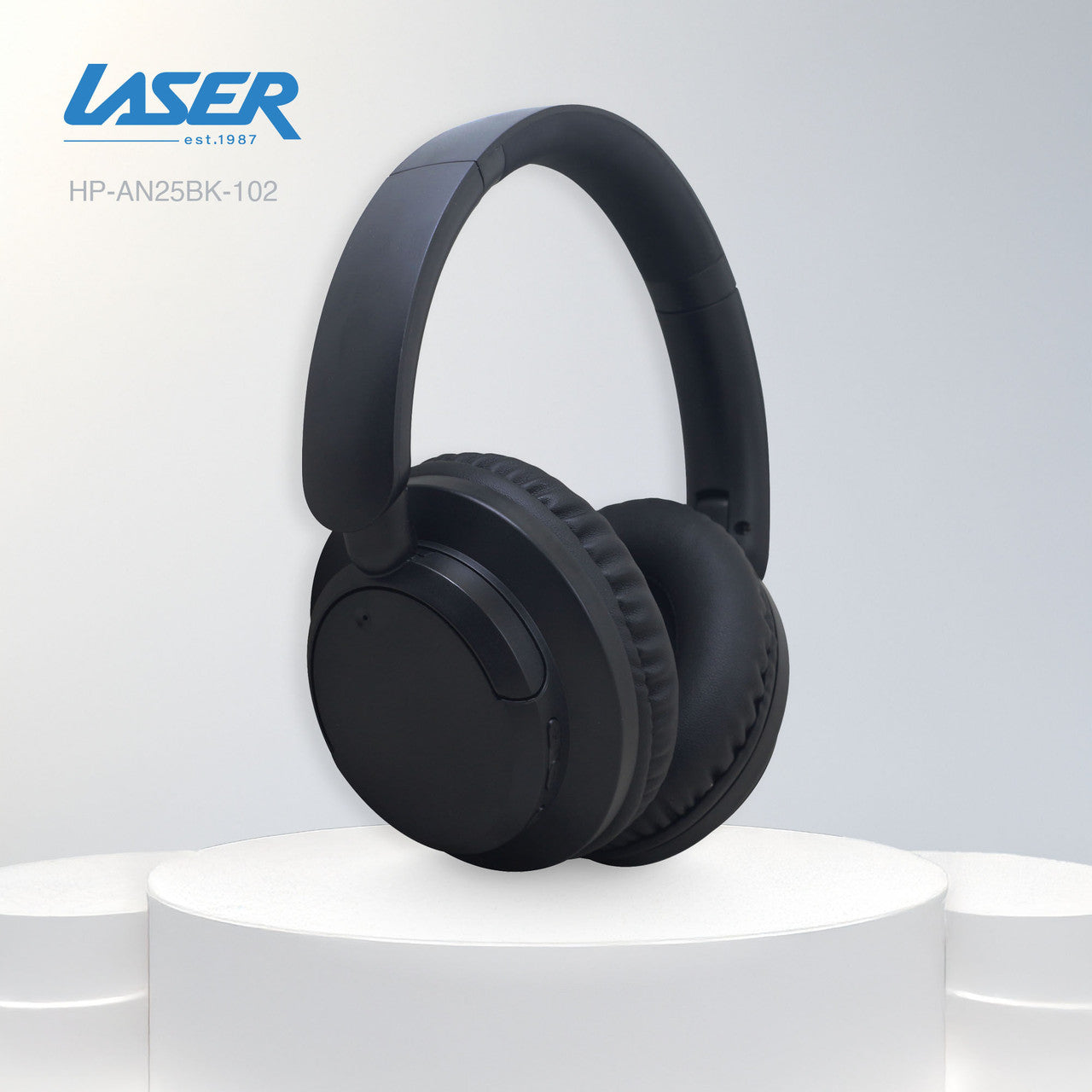 Laser ANC Bluetooth Headphones Black 8