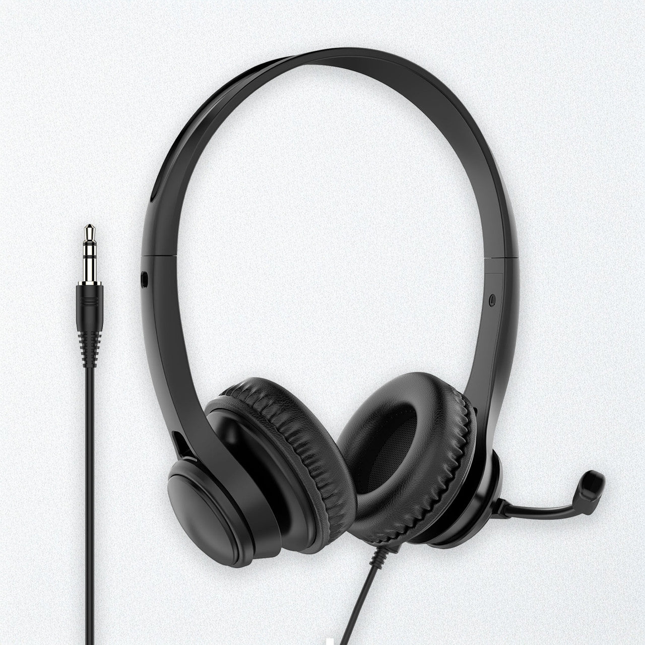 Laser Wired Conference Headset 3.5mm Mic 8