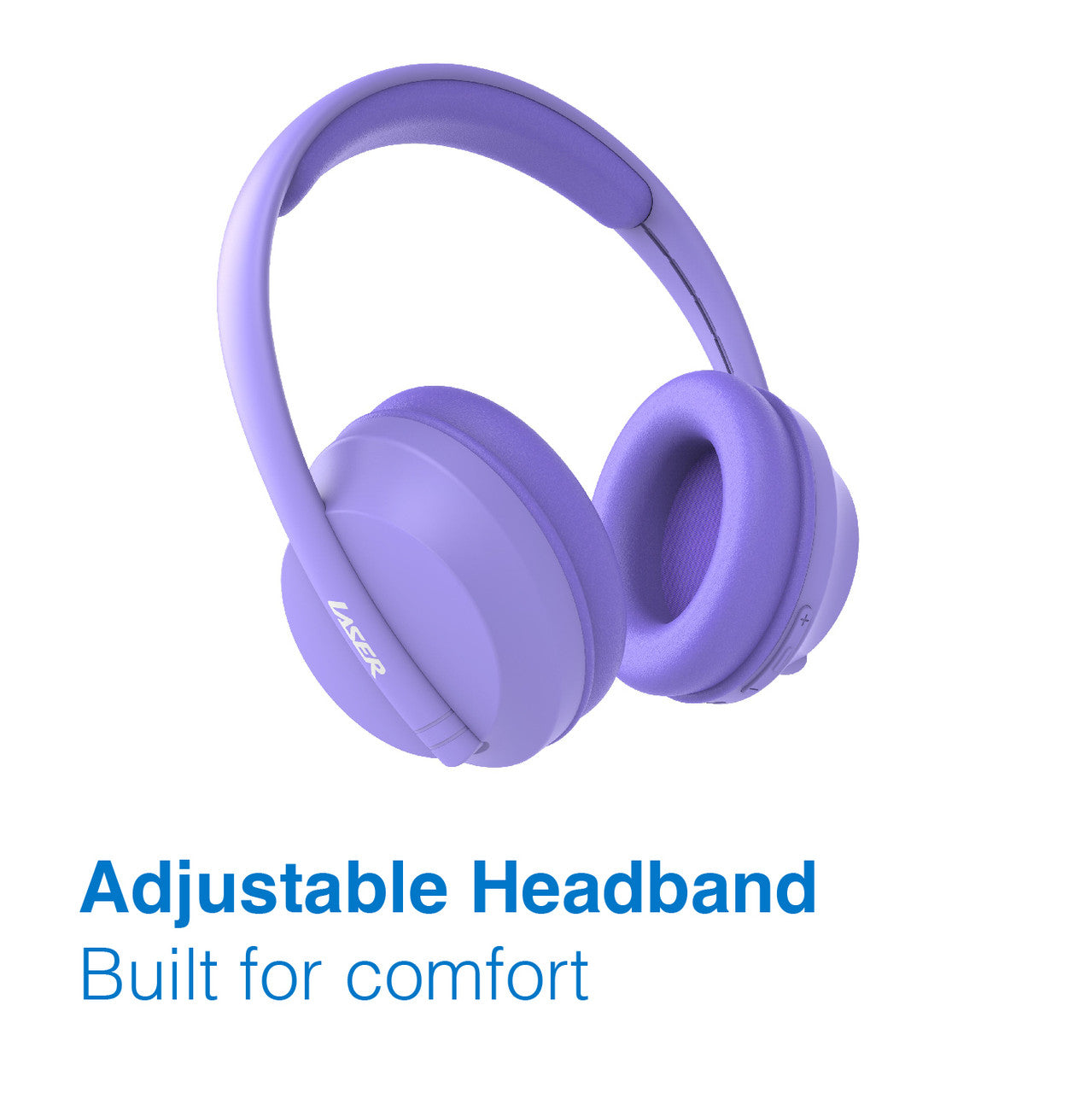 Laser Volume Limited ANC Kids Headphones Lilac 5