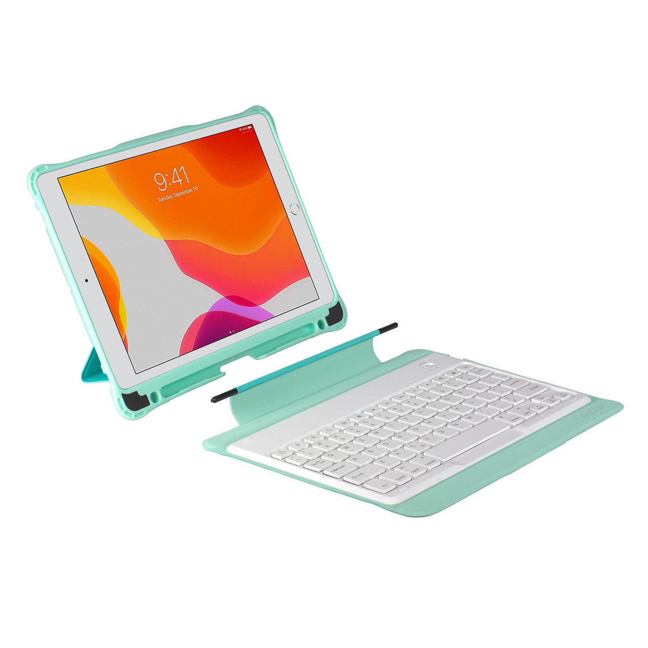 Laser iPad 10.2-inch Wireless Keyboard Case Green 5