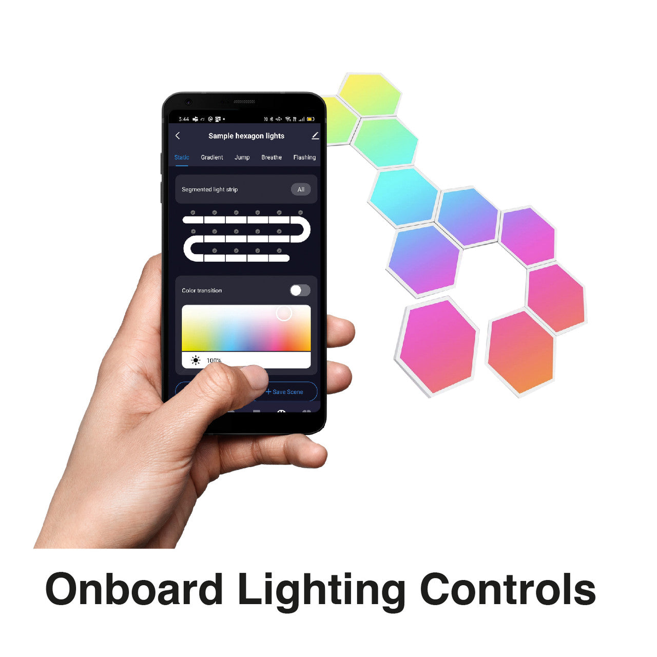 Laser Smart Home DIY Hexagon Light 4