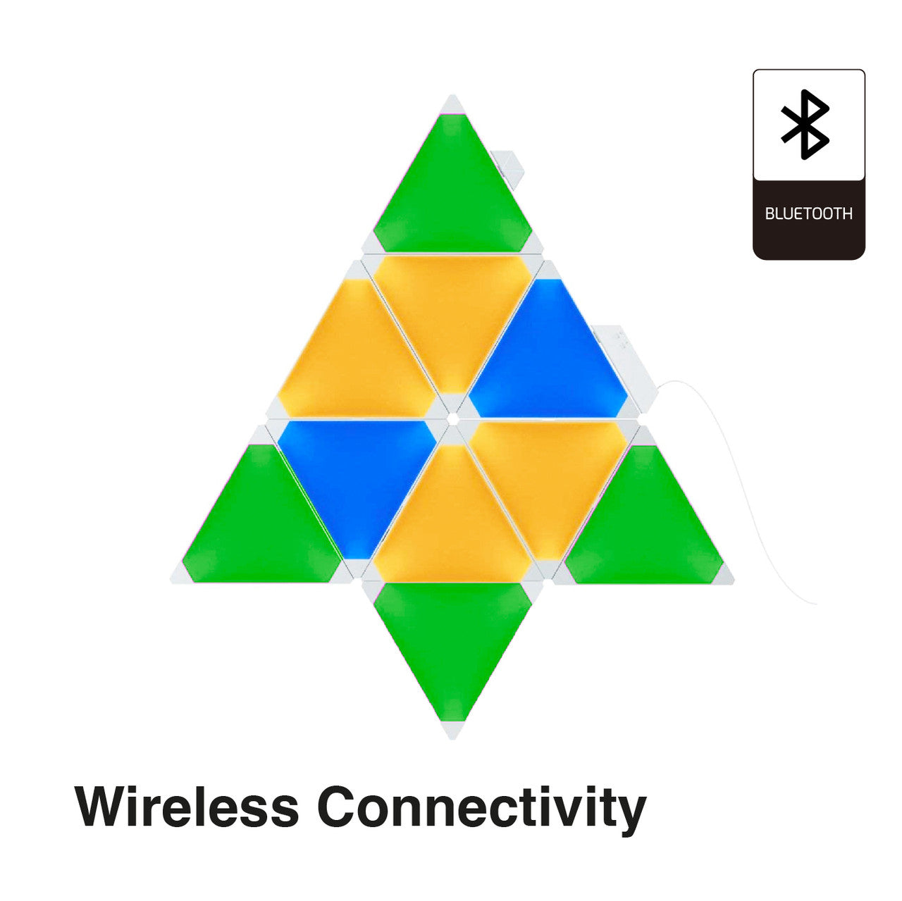 Laser Smart DIY Triangle Light WiFi RGB 10-Pack 9