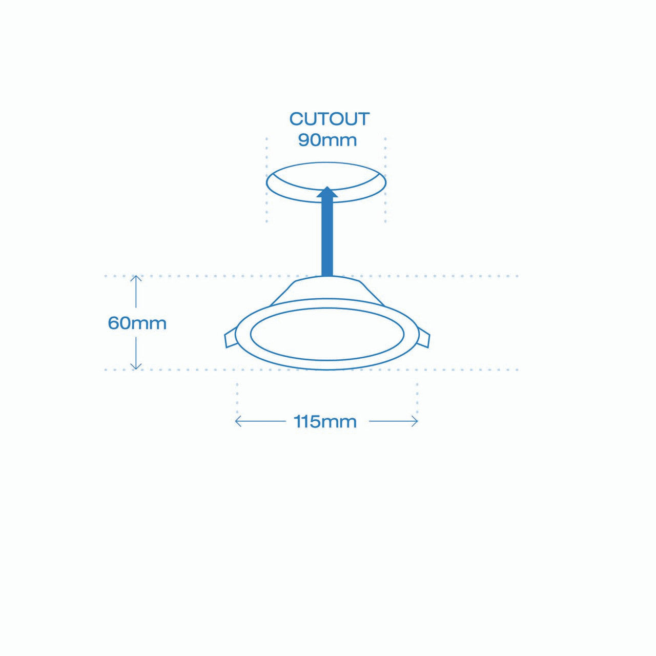 Laser 10W RGB Downlight with Voice Control 9