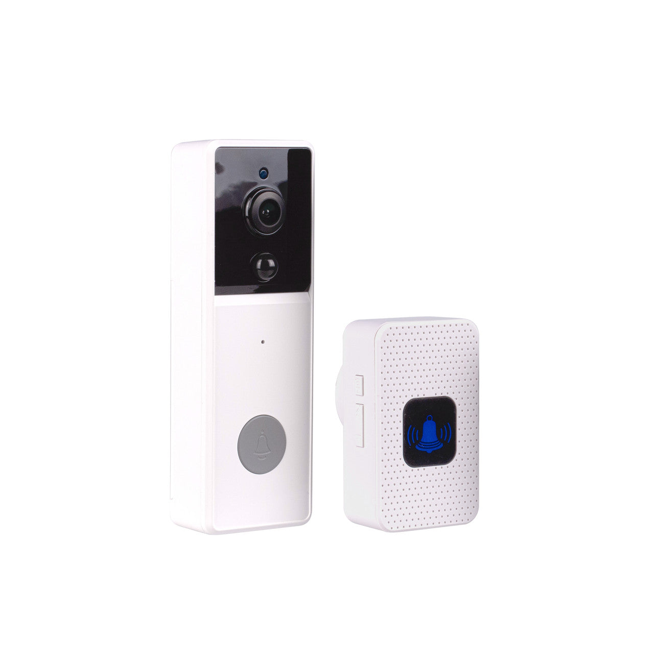 Laser Smart Full HD Video Doorbell White with Chime 6