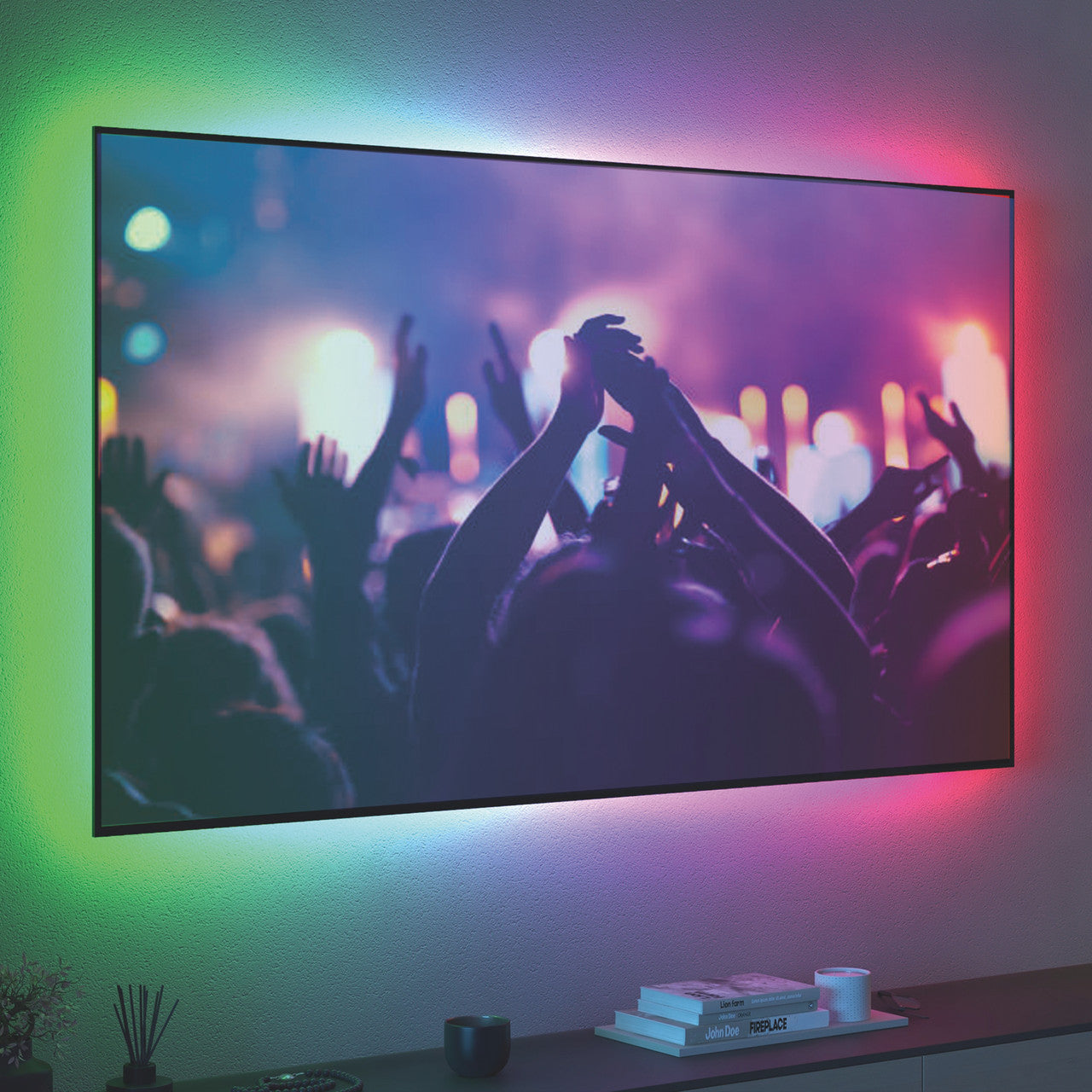 Laser Smart Light Strip & TV Sync Kit RGB 6M 4