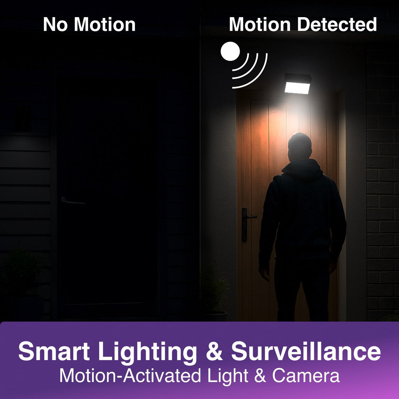 Laser Outdoor Wall Light Camera Twin Pack 4