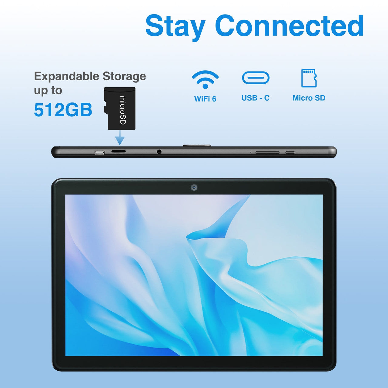 Laser 10 Inch Android Tablet 64GB with Case 3