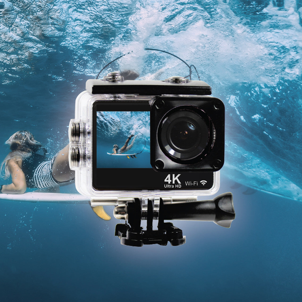 Navig8r Trek 4K Dual Screen Action Camera 10