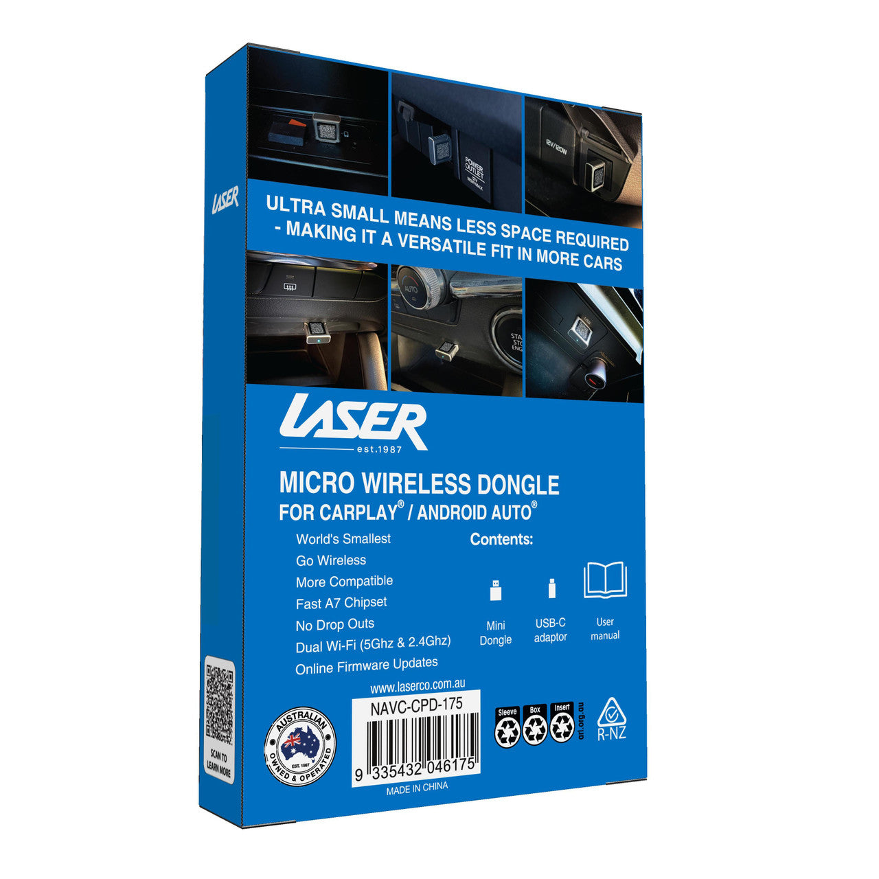Laser Wireless CarPlay Micro Dongle 5