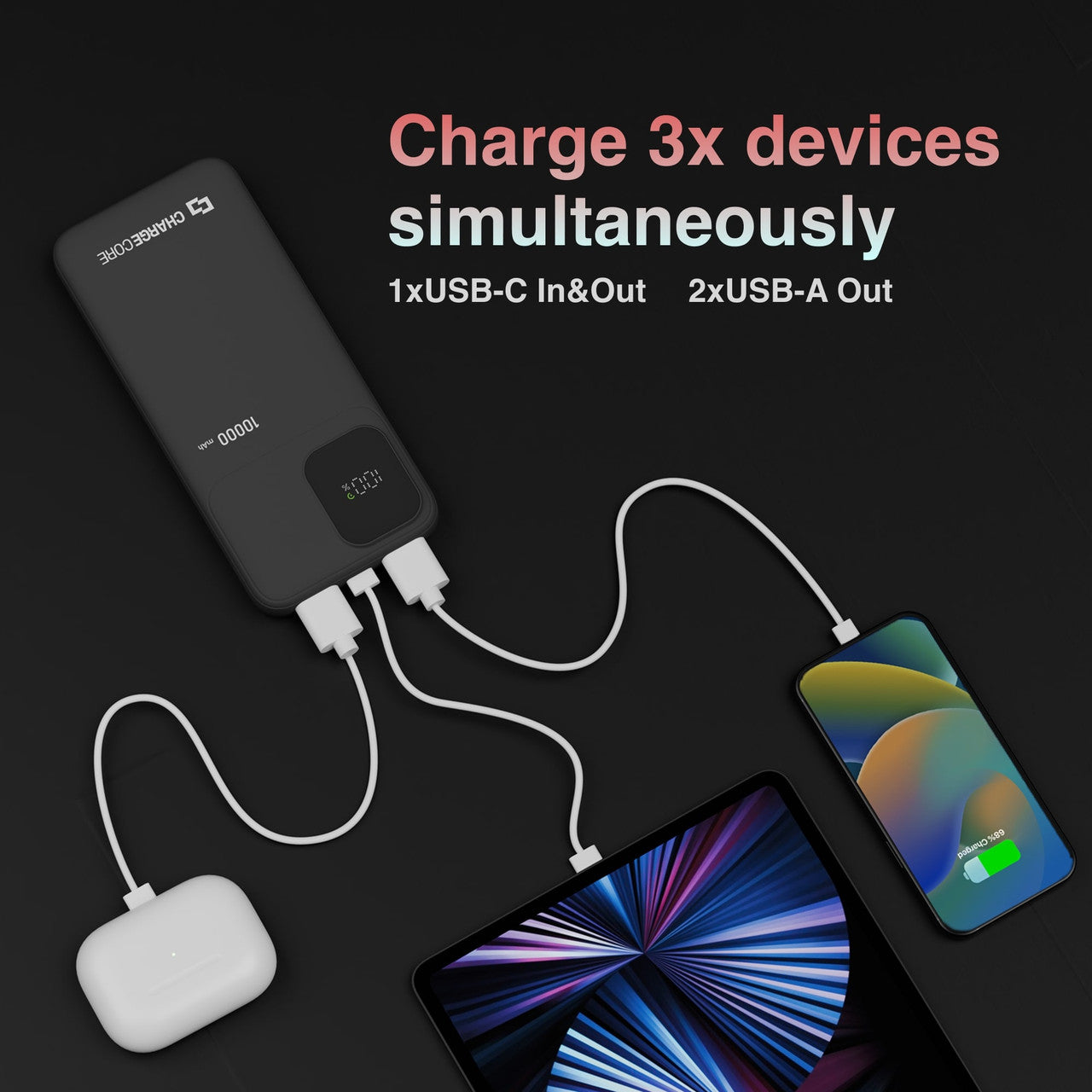 ChargeCore SafeCharge Max 10K - Black 6