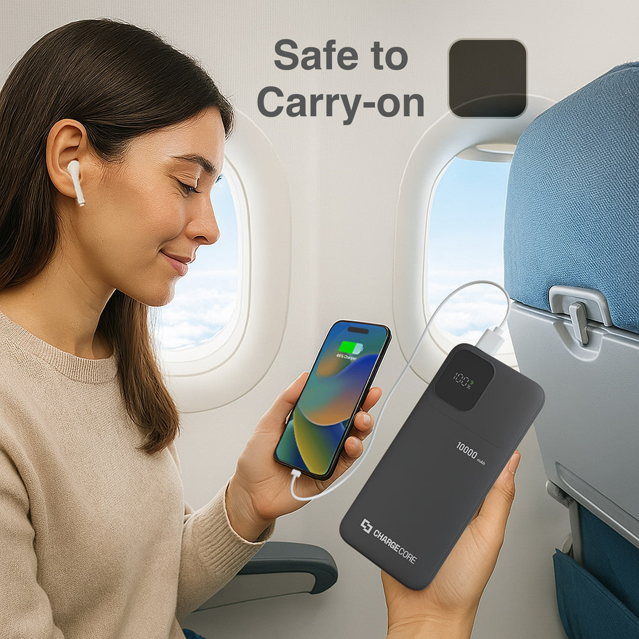 ChargeCore SafeCharge Max 10K - Black 8