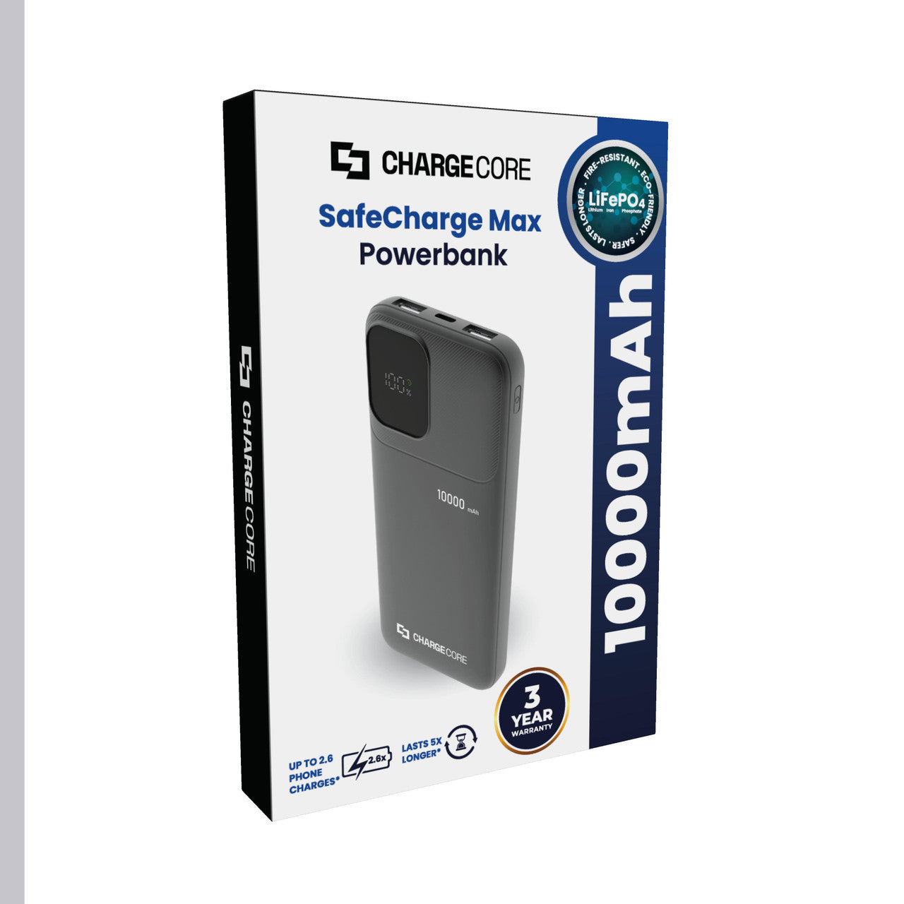 ChargeCore SafeCharge Max 10K - Black 13