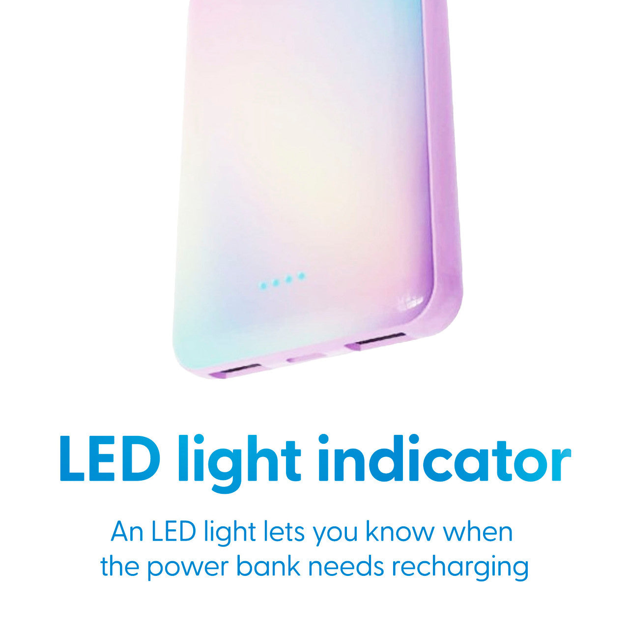 Laser 5000mAh Powerbank Rainbow 7