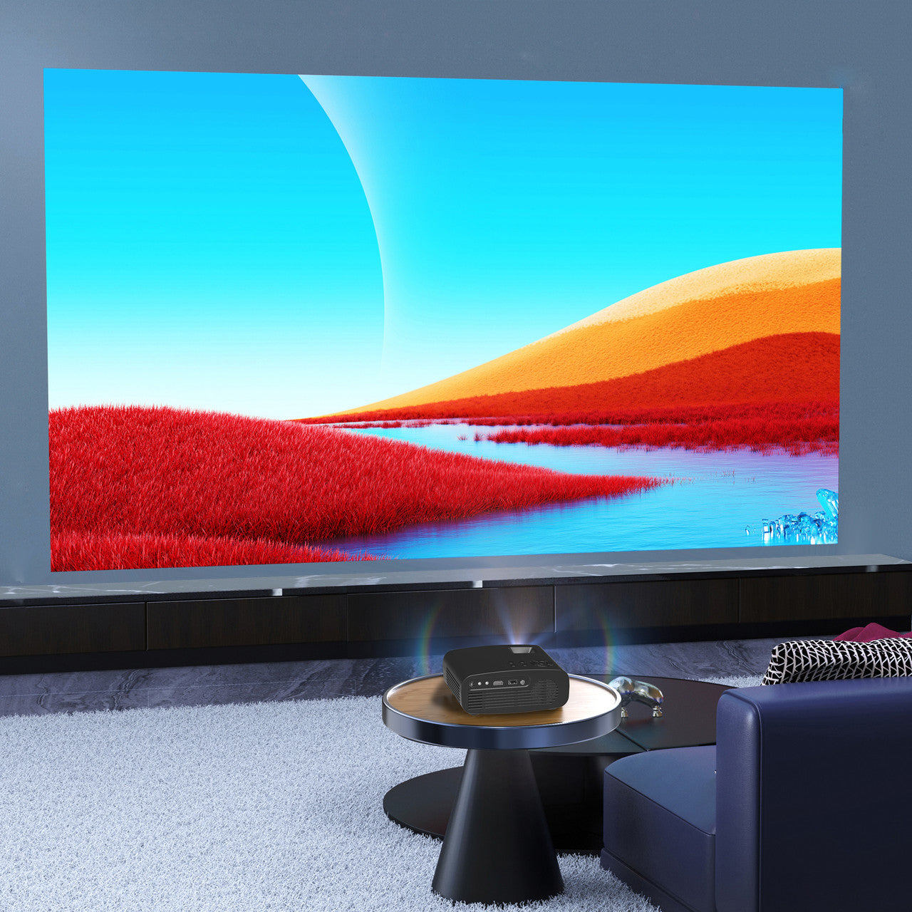 Laser Movie and Gaming Projector 150 ANSI LED 4