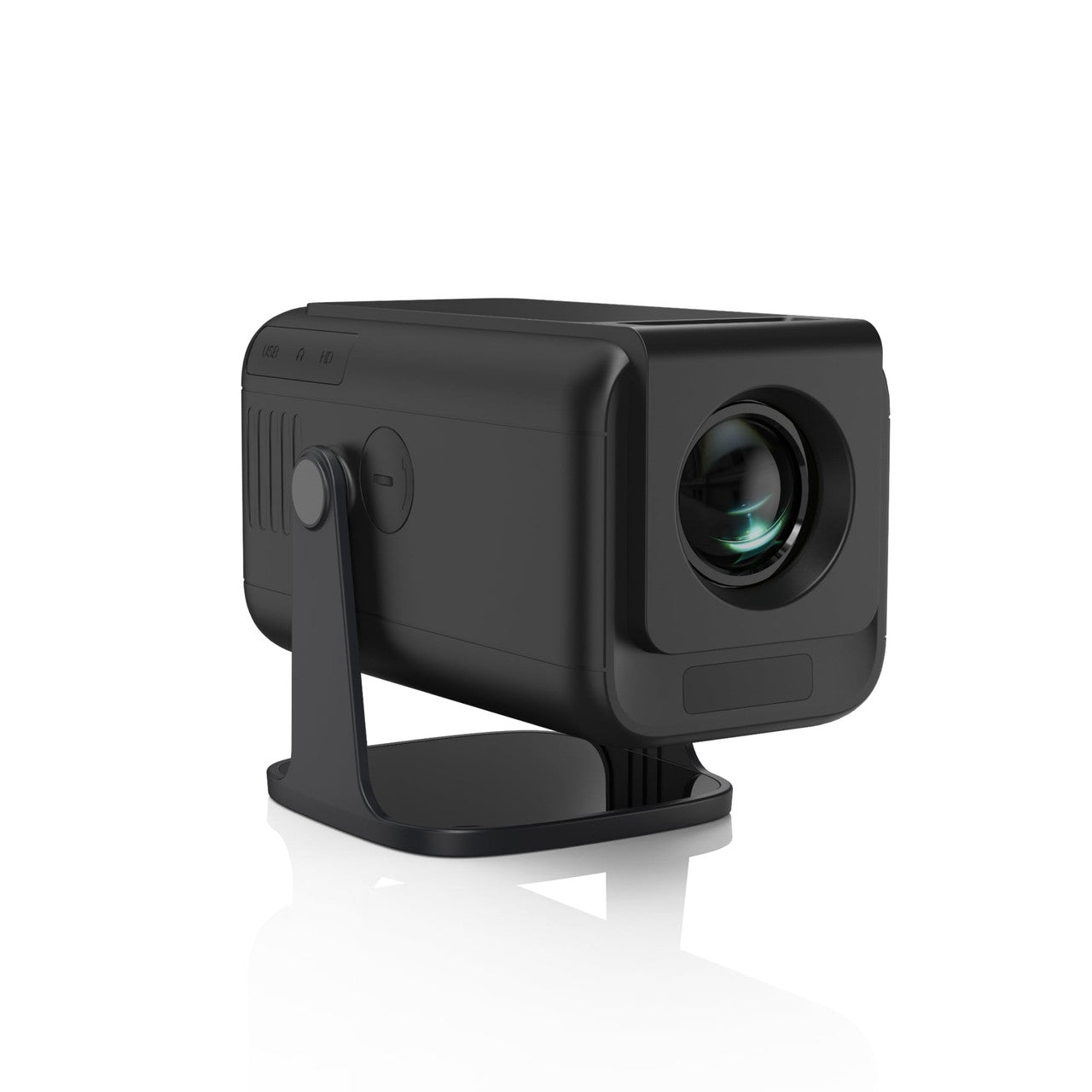 Laser 1080p Android Multi-Angle LED Projector Black 11